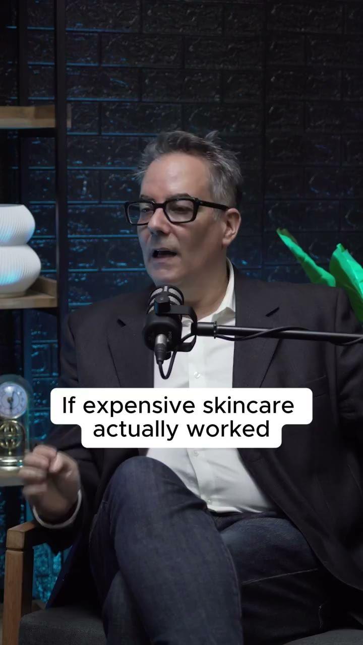 Expensive skincare