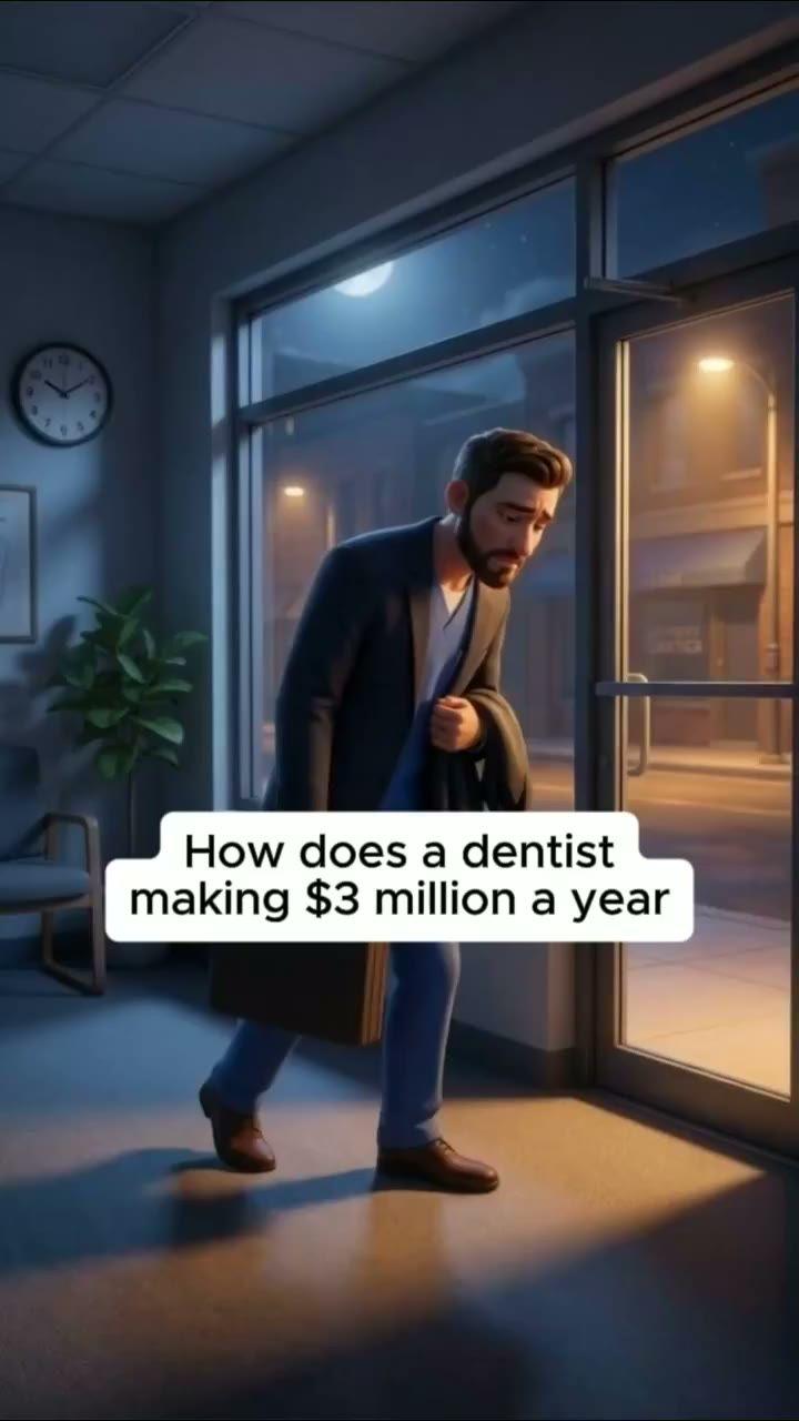 Dentist $3M a year