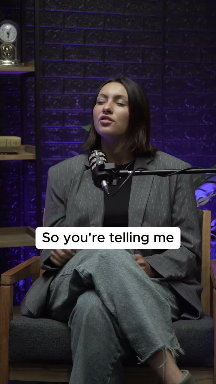 So you're telling me