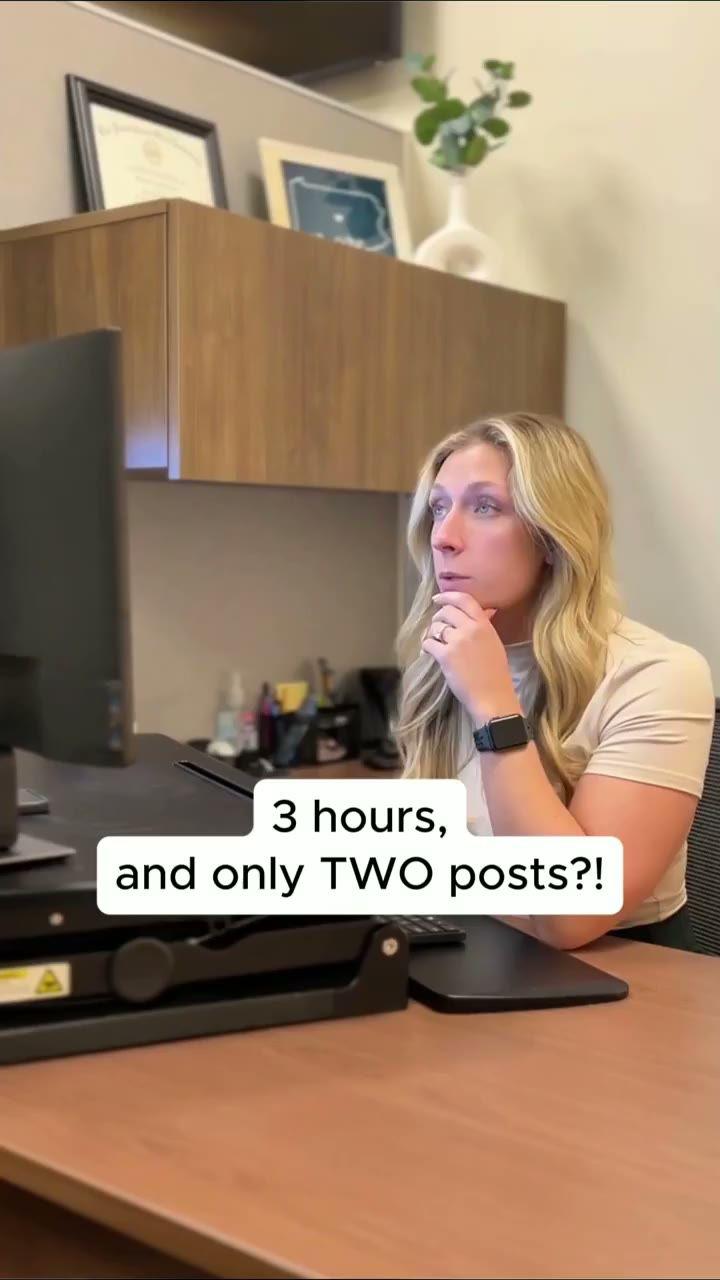 3 hours, two posts