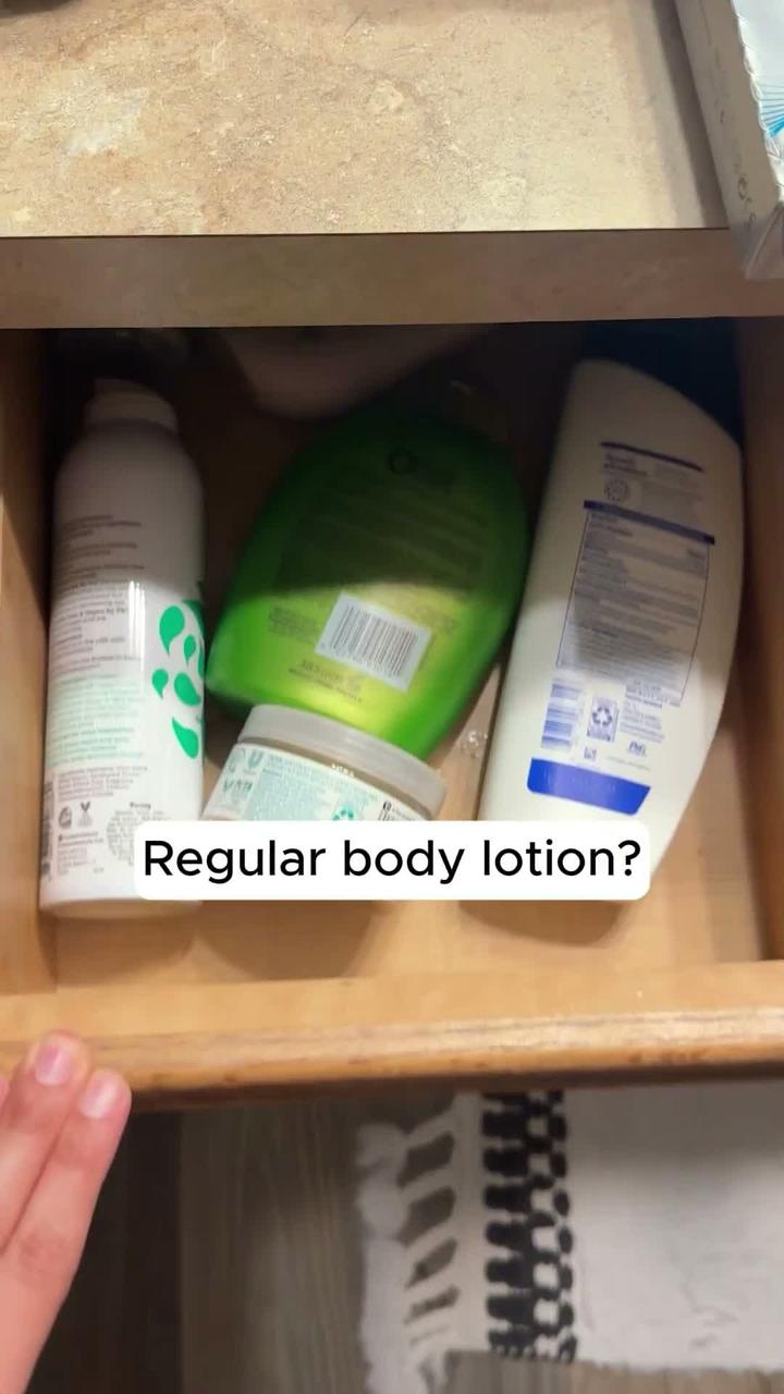 Regular body lotion?