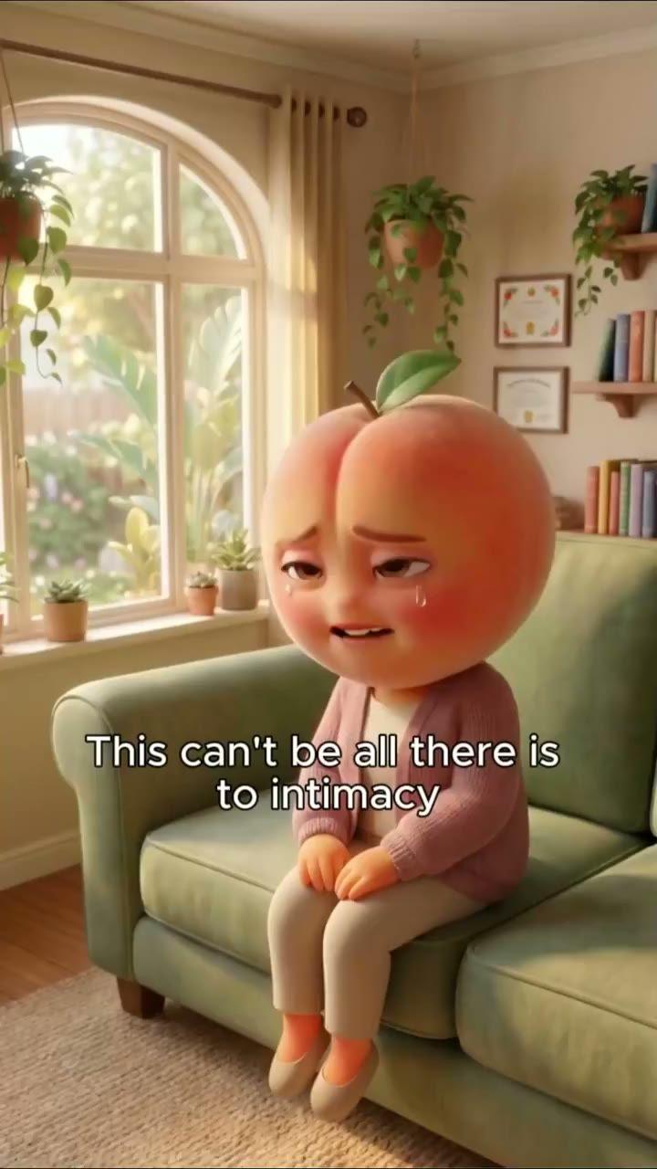 Animated peach — no manager