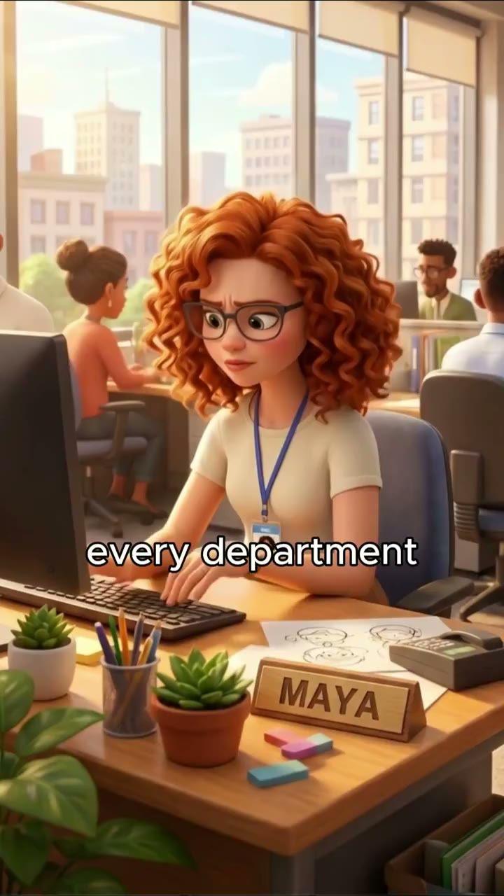 Animated office — Maya