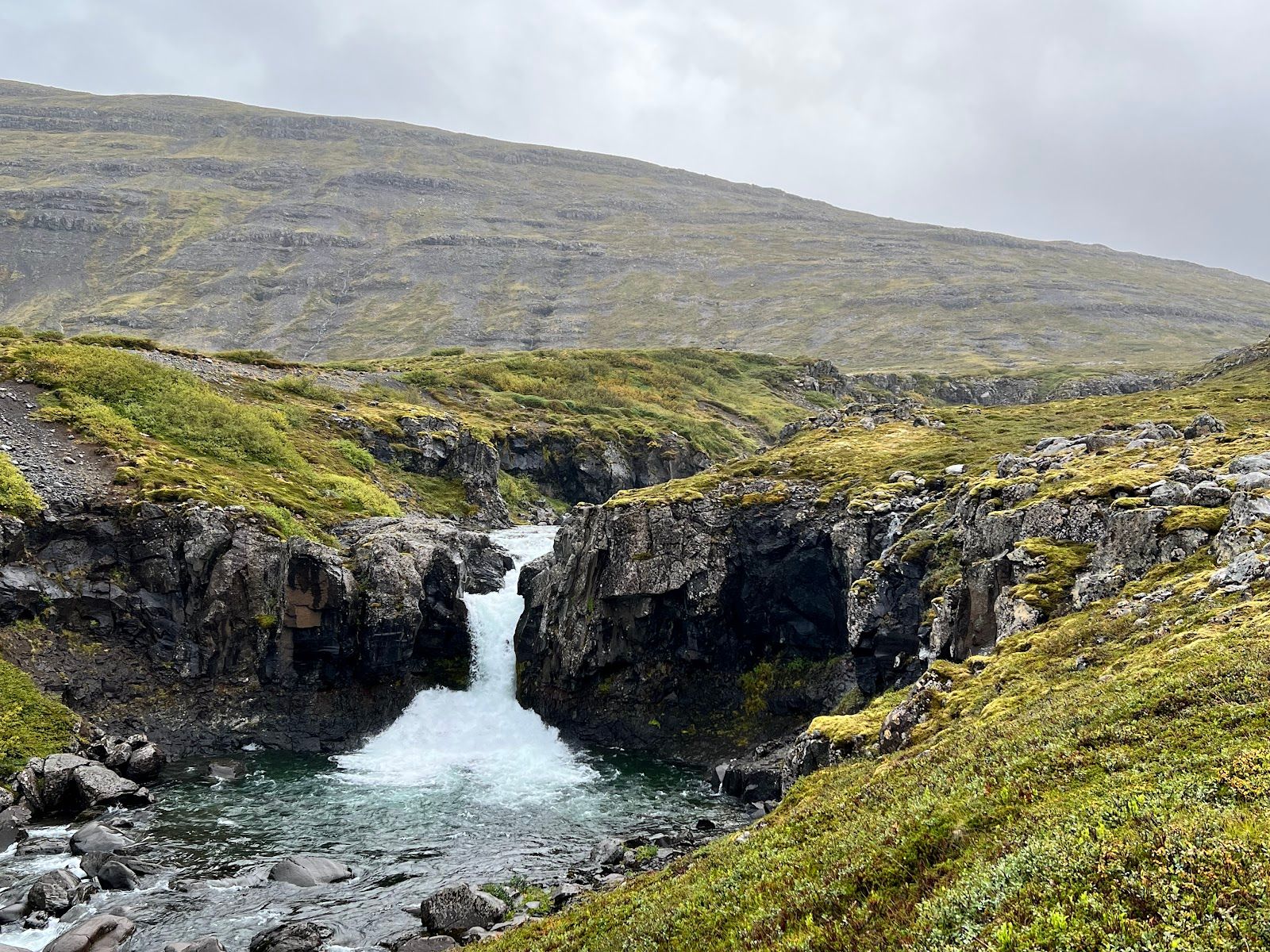 Gervidalsarfoss Waterfall