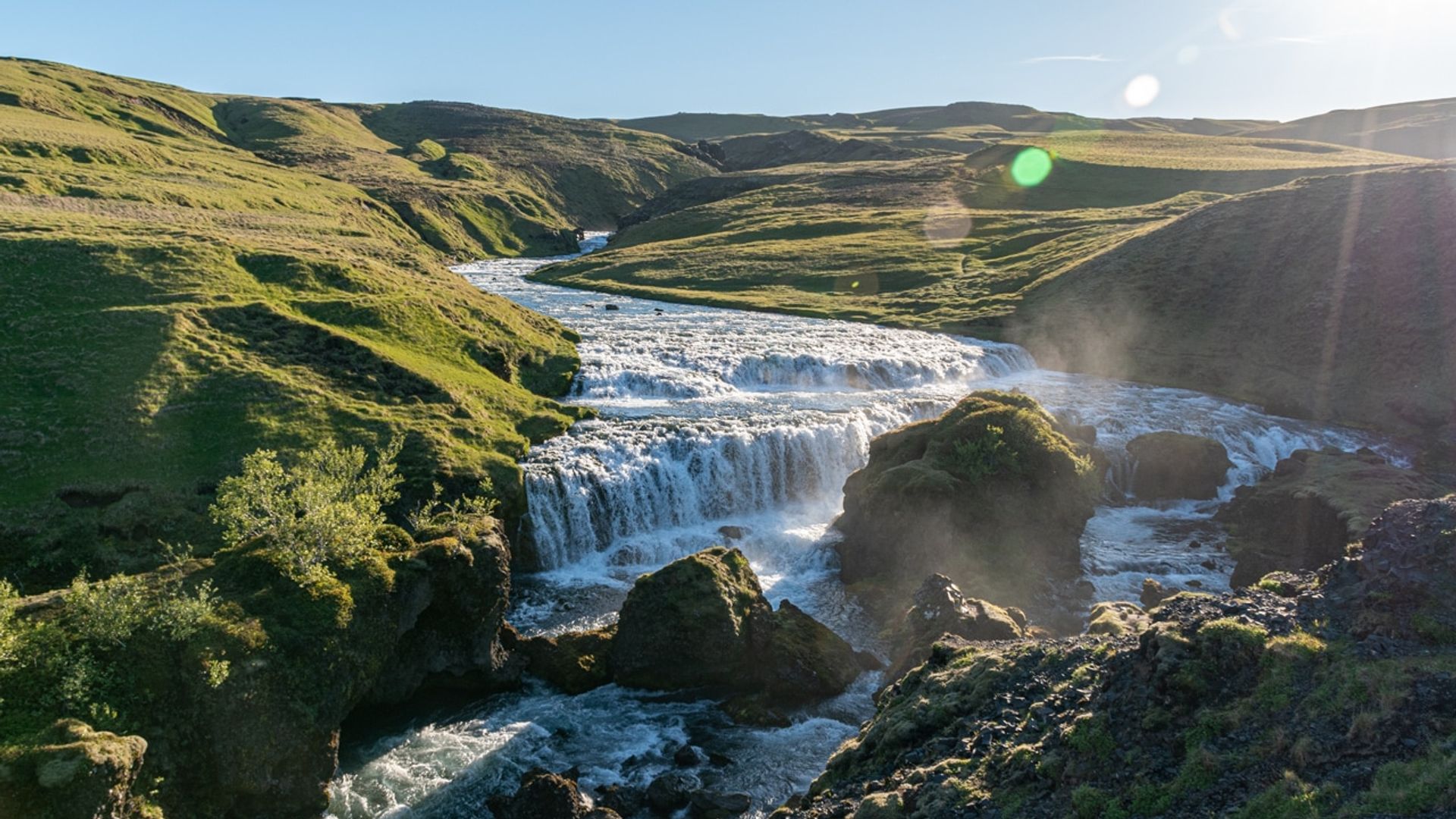 Водопад Хеставадсфосс