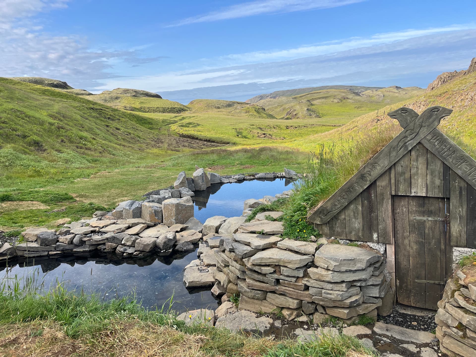 Термальный источник Хруналёйг