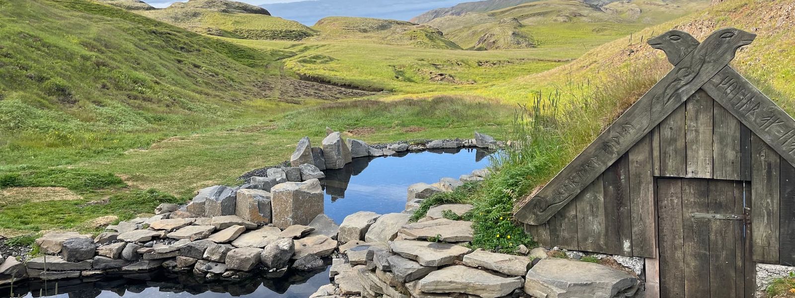 Hrunalaug Hot Spring
