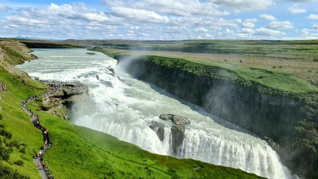 Gullfoss Waterfall