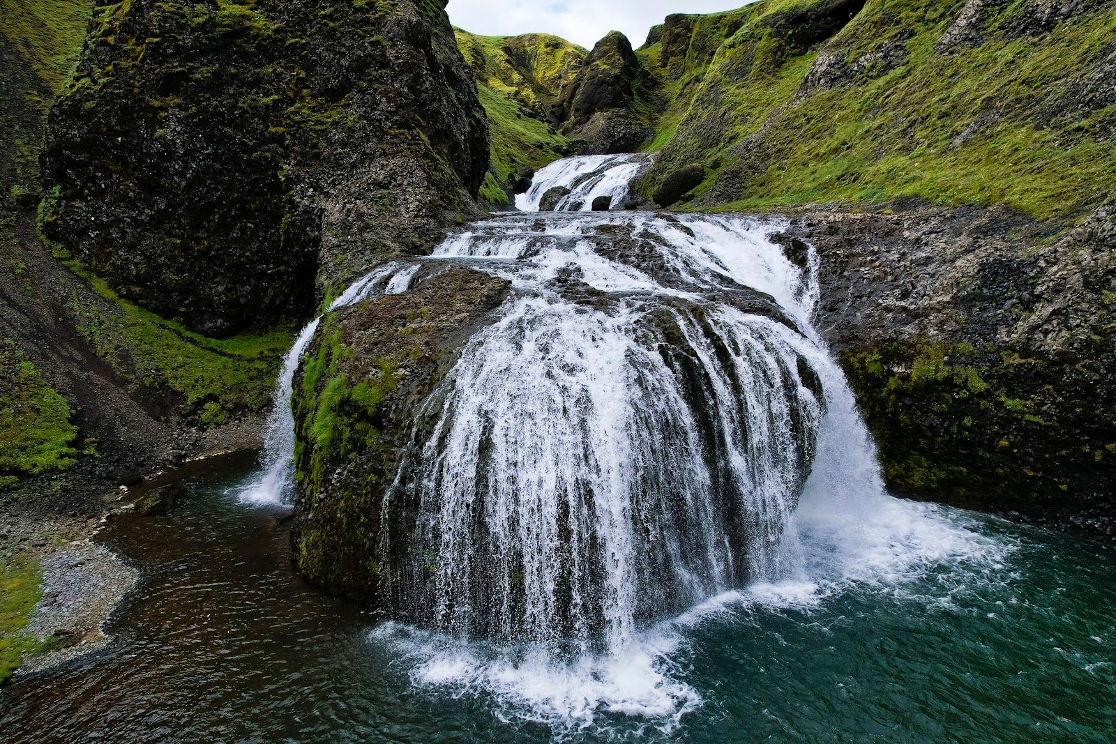 Stjornarfoss Waterfall
