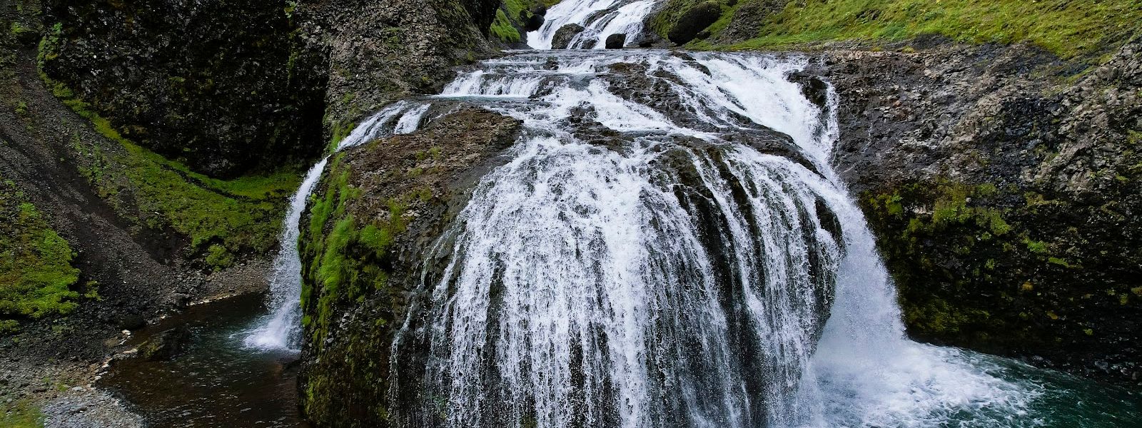 Stjornarfoss Waterfall