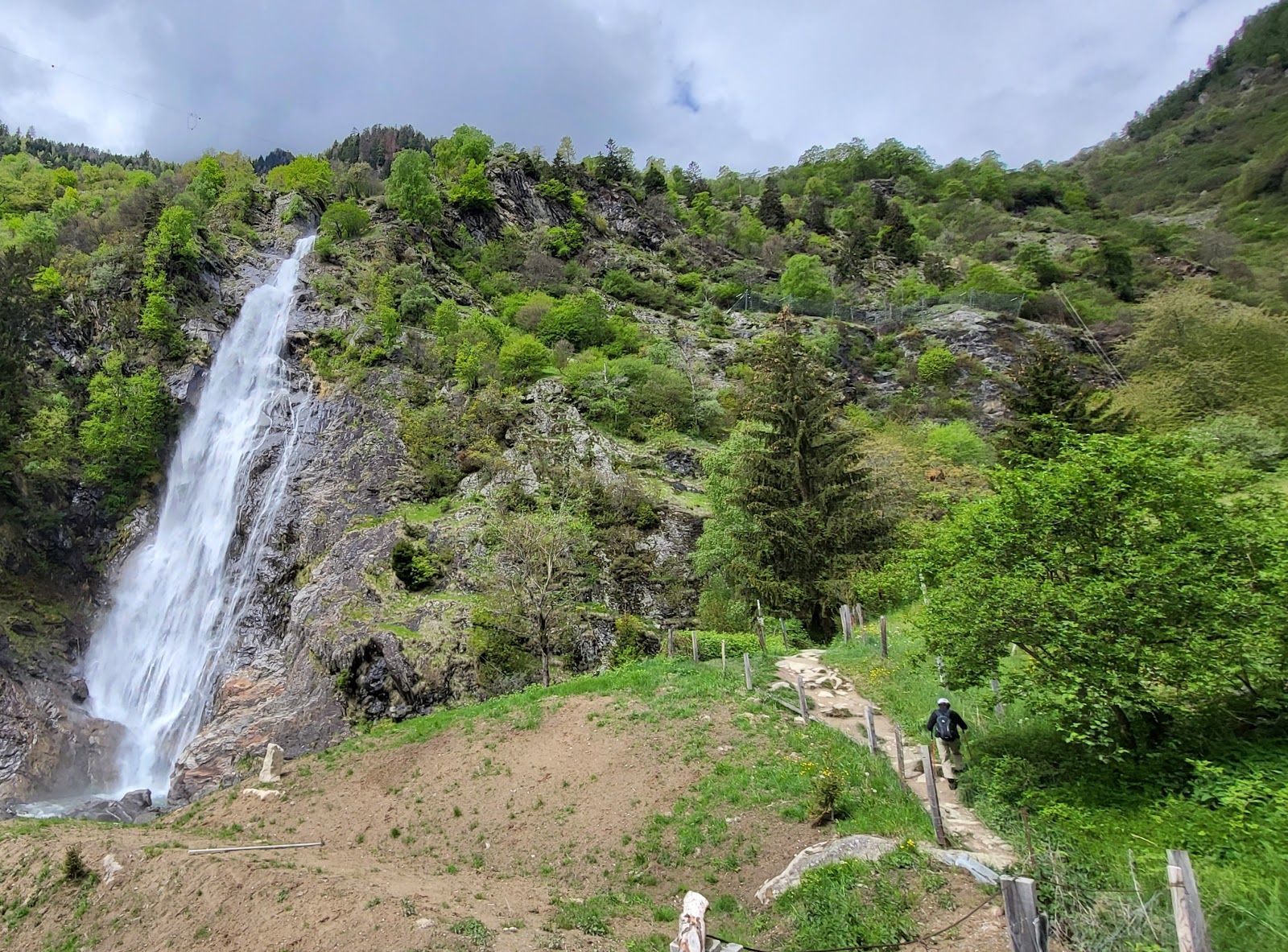Parcines Waterfall