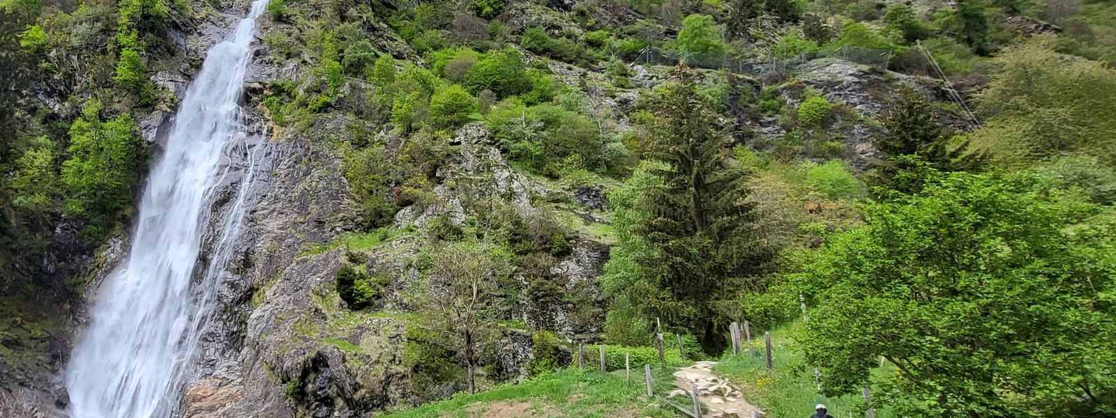 Parcines Waterfall