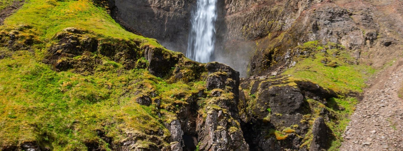 Lambagil Waterfall