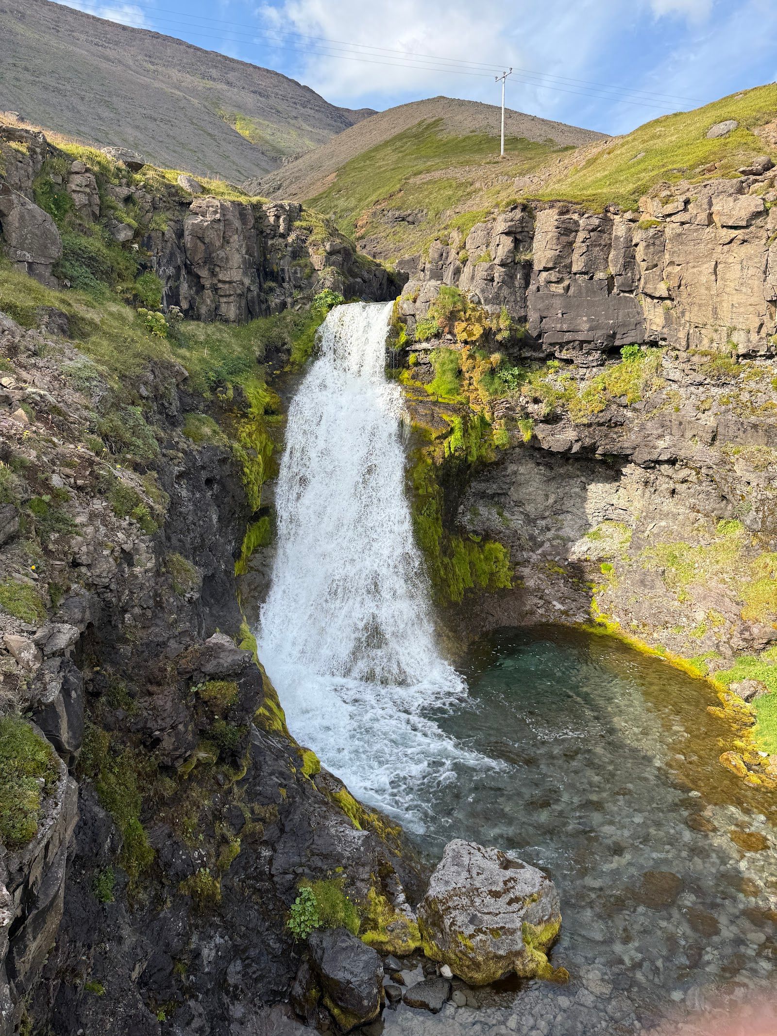 Водопад Глювюраурфосс