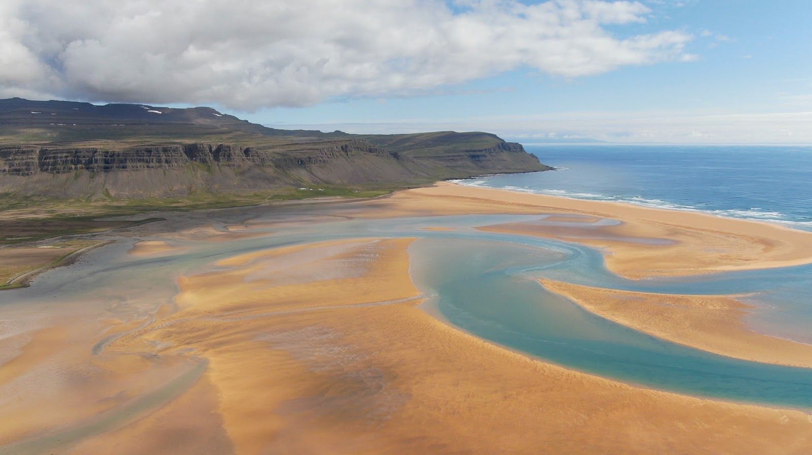 Raudasandur Beach