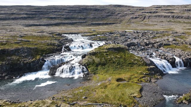Hvalarfoss Waterfall