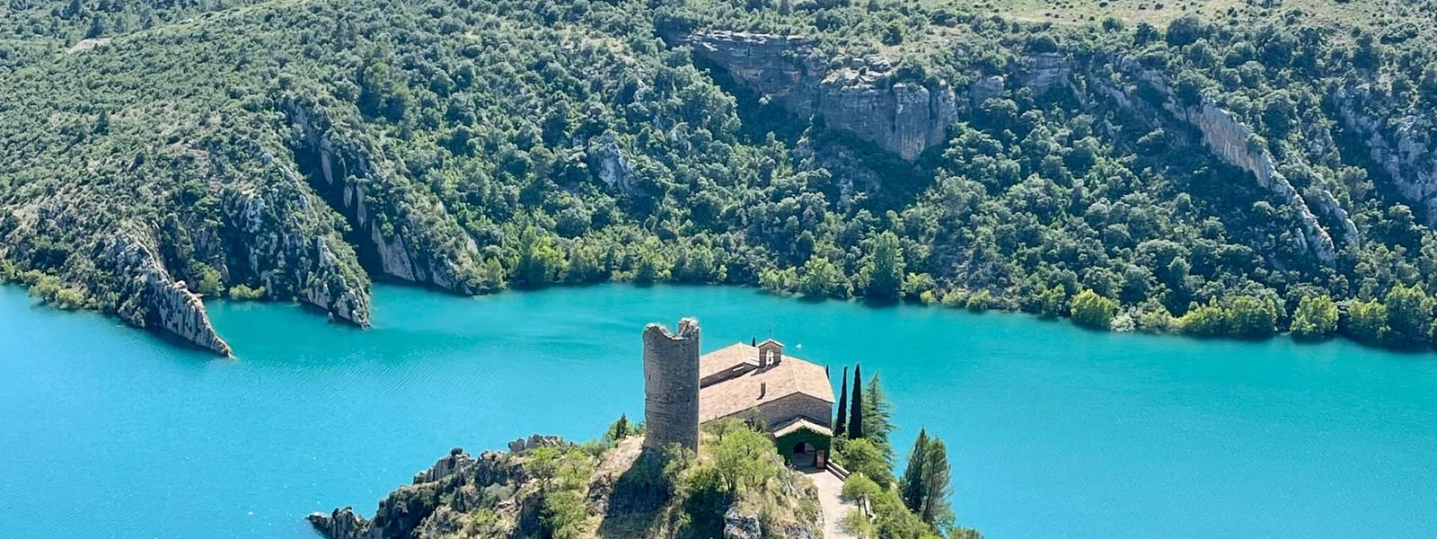 Torre de senales de Torreciudad