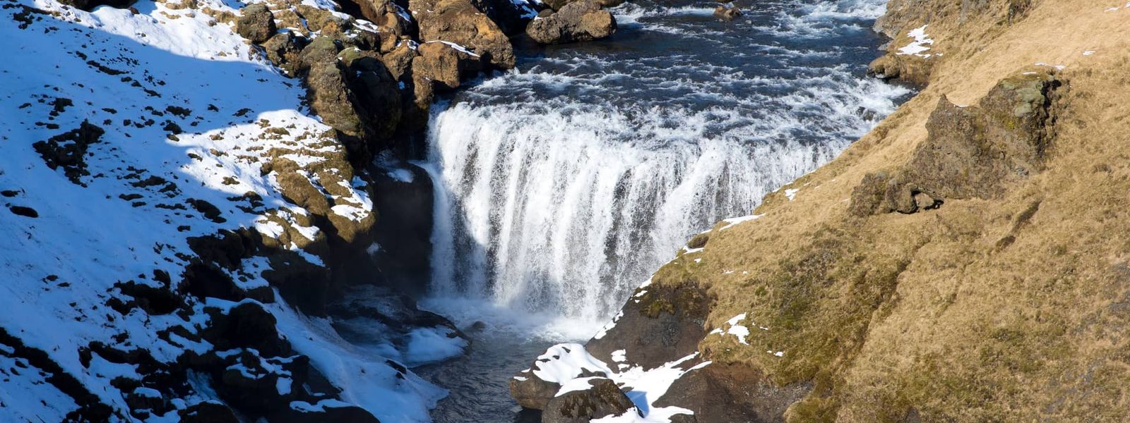 Steinbogafoss Waterfall