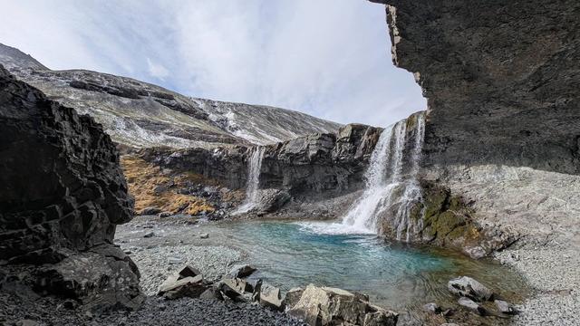 Skutafoss Waterfall