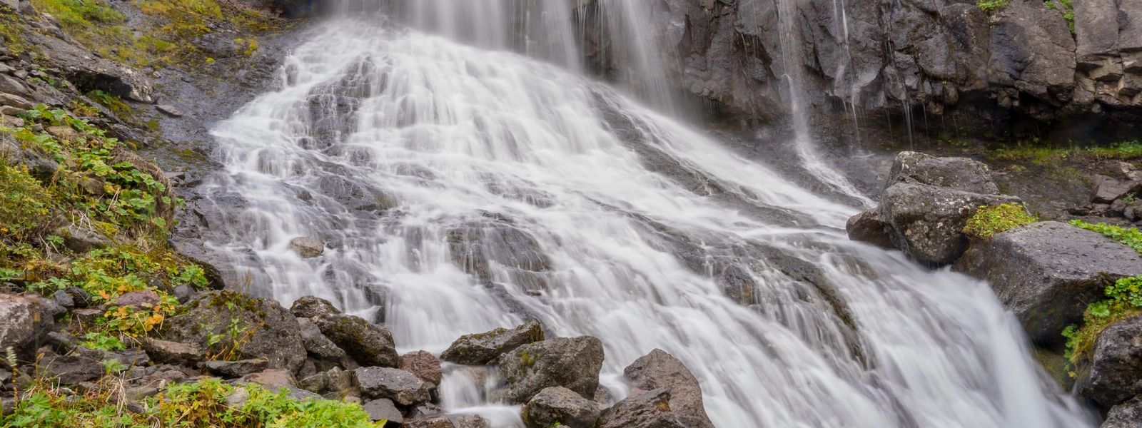 Bunarfoss Waterfall