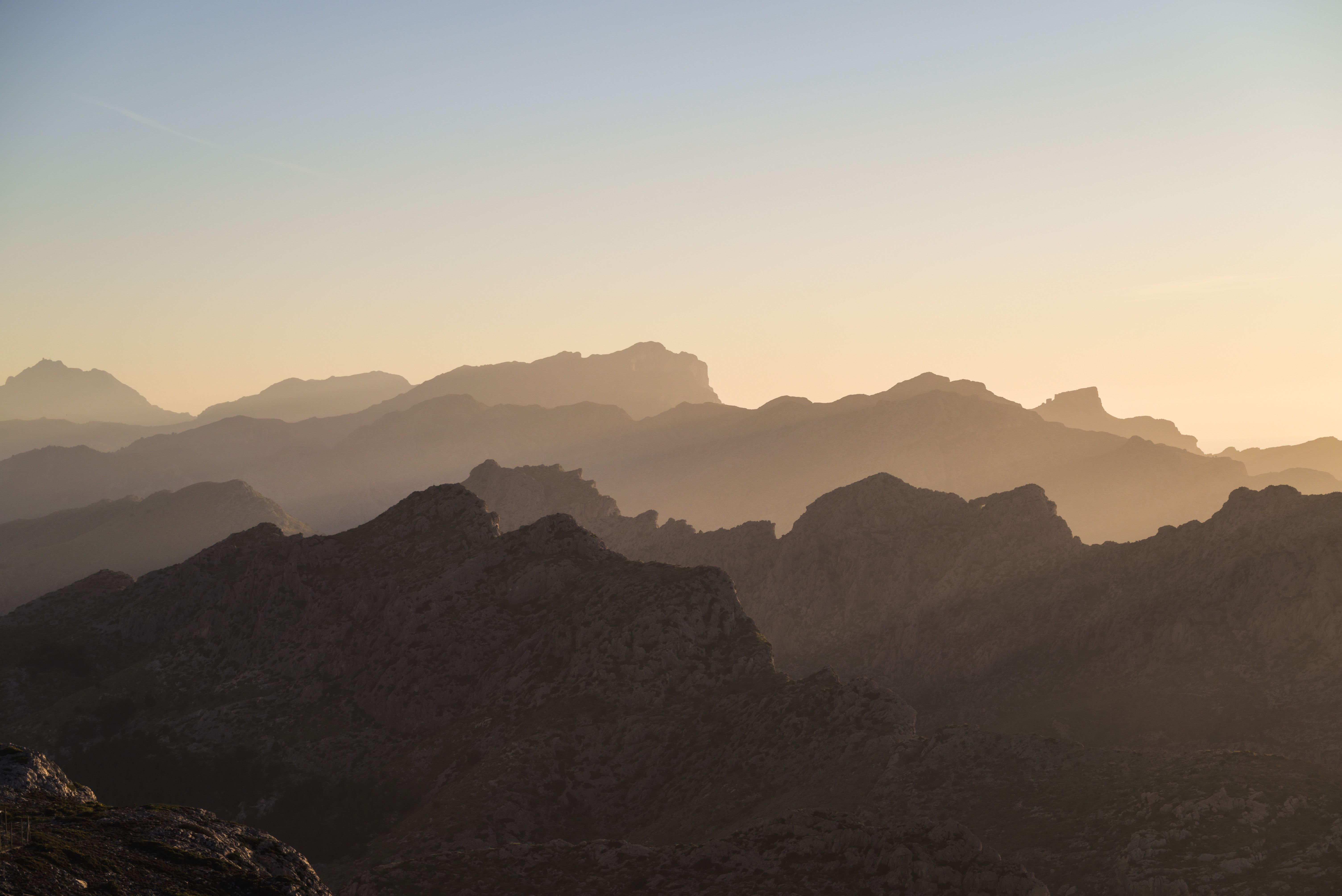 Limestone canyon country in the Sierra y Cañones de Guara Natural Park