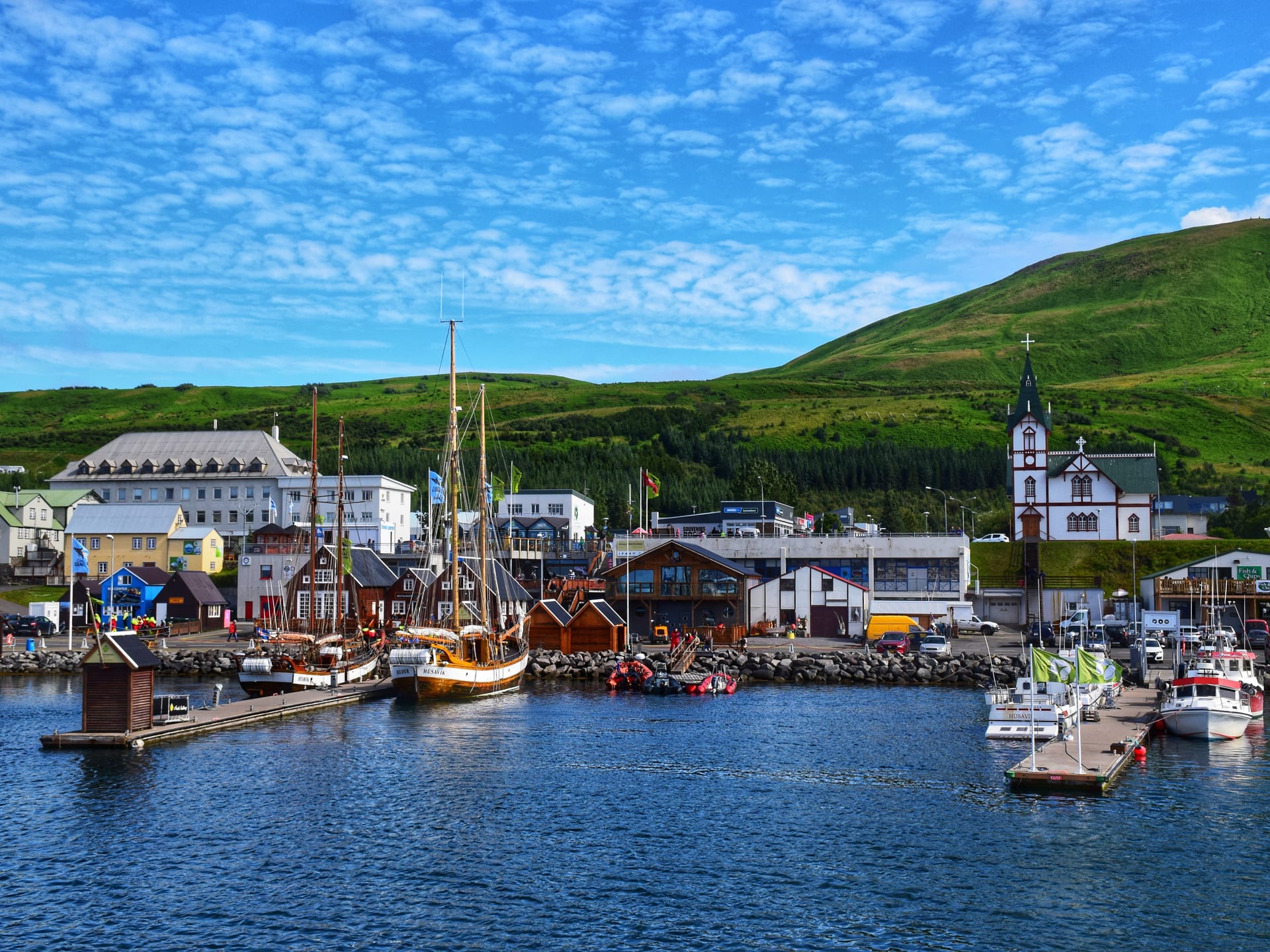 Husavik town