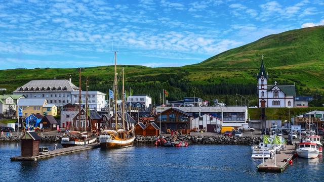 Husavik town