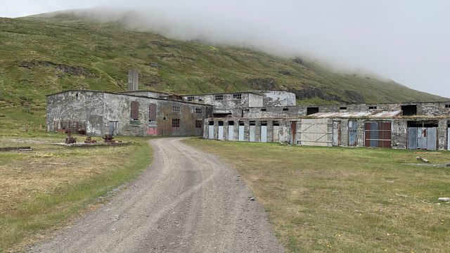 Old Herring Factory in Ingolfsfjord
