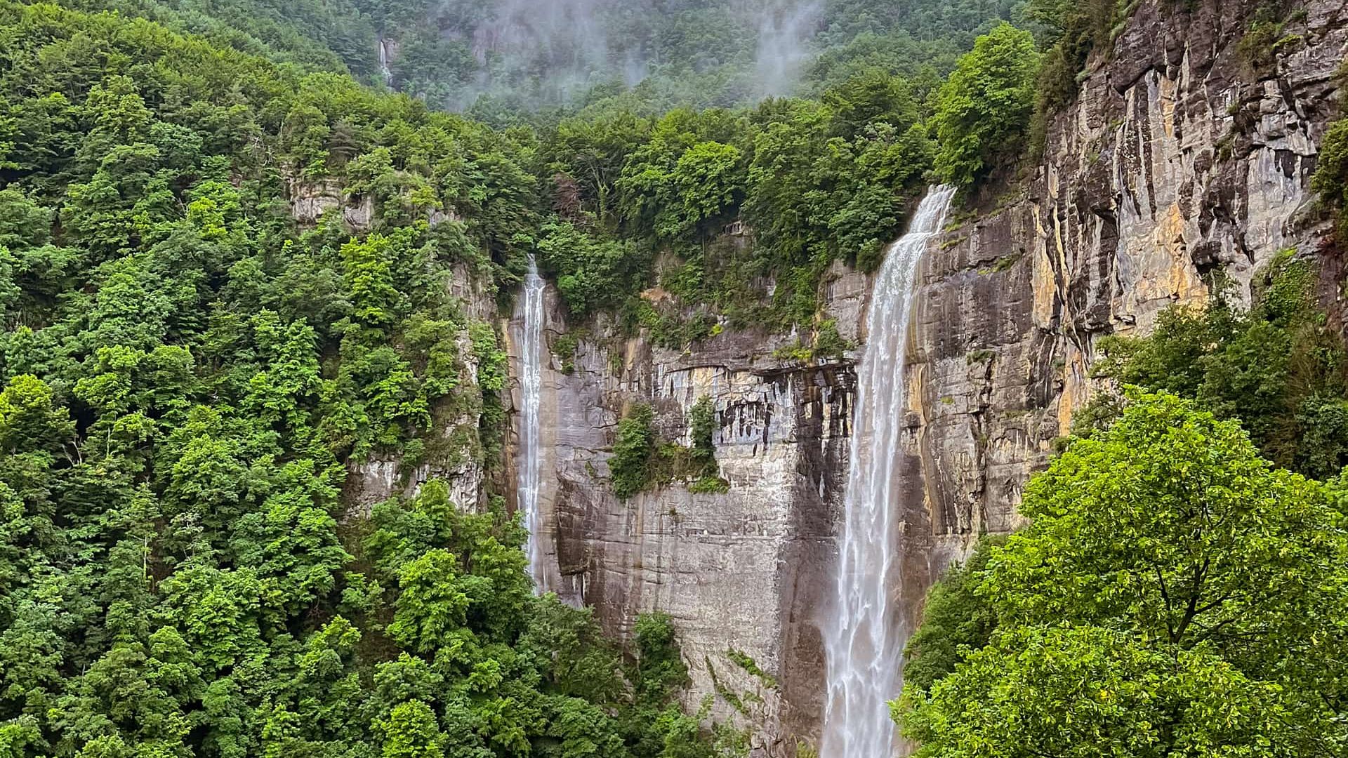 Водопад Саллент (Валь-дэн-Бас)