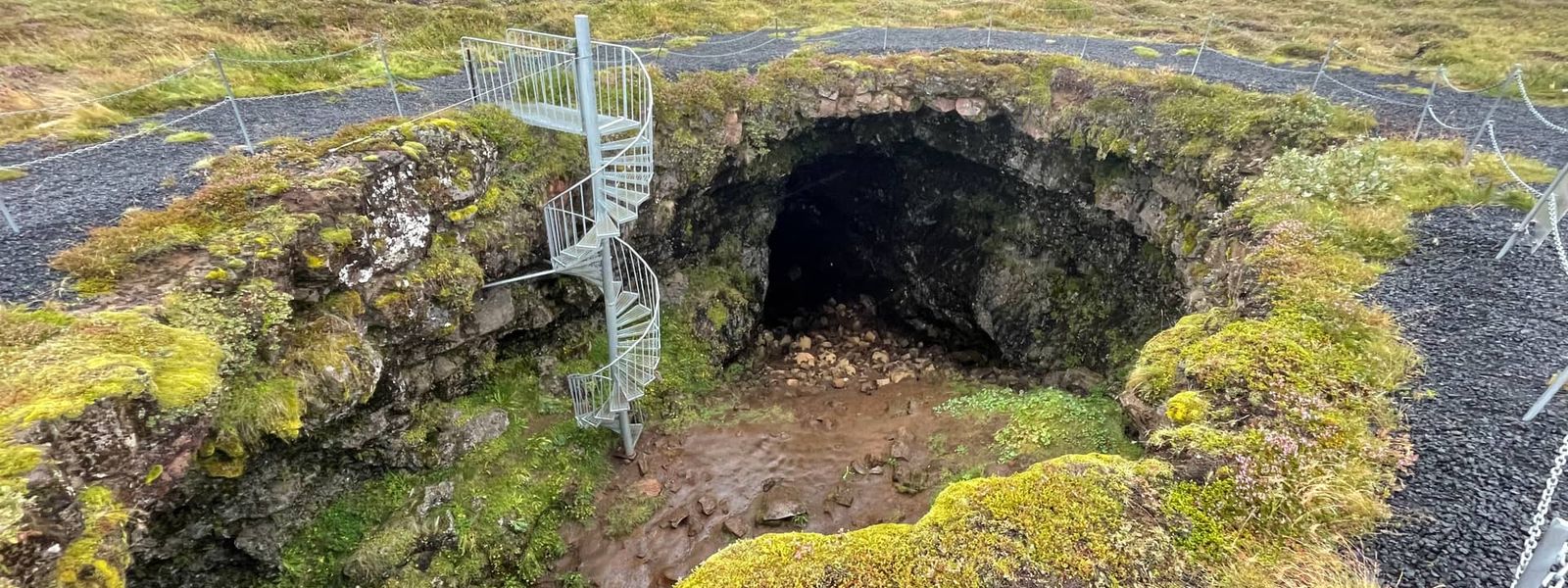 Arnarker lava cave