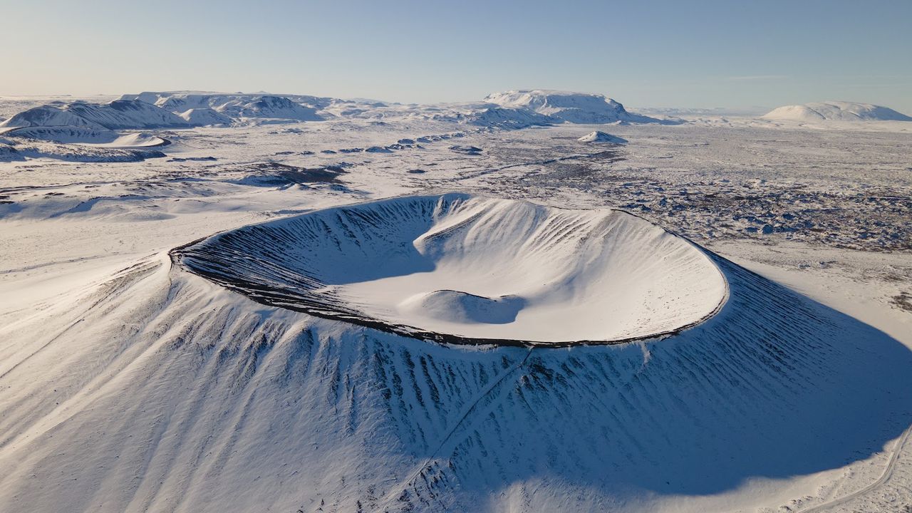 Hverfjall Crater