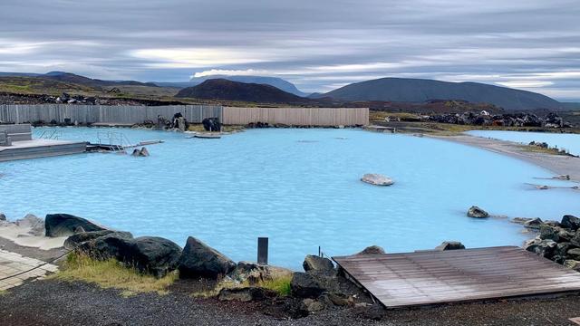 Лазні на озері Міватн