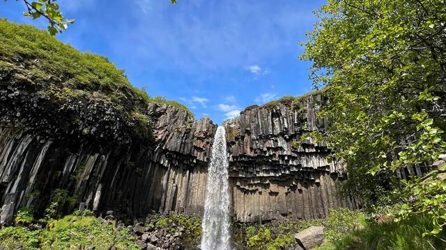 Svartifoss Waterfall