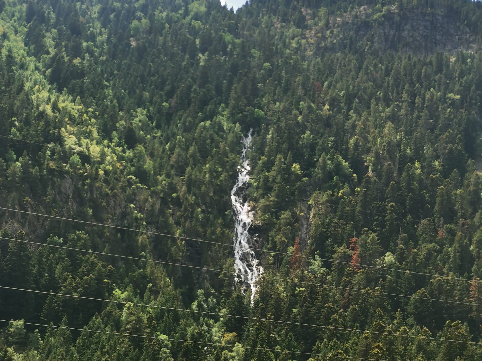 Оглядовий майданчик водоспаду Жербер