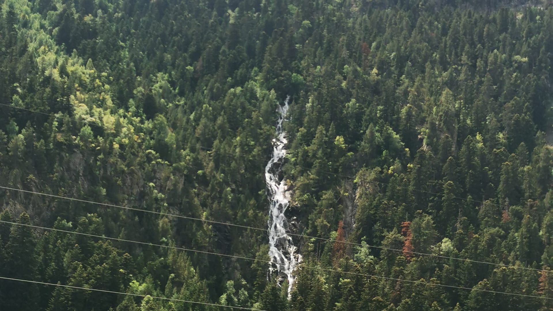 Оглядовий майданчик водоспаду Жербер