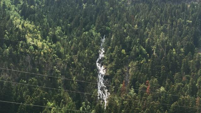Оглядовий майданчик водоспаду Жербер