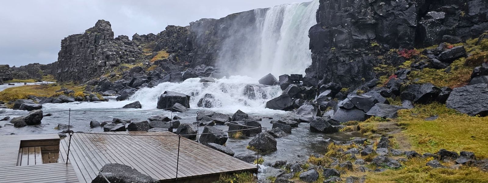 Oxararfoss Waterfall
