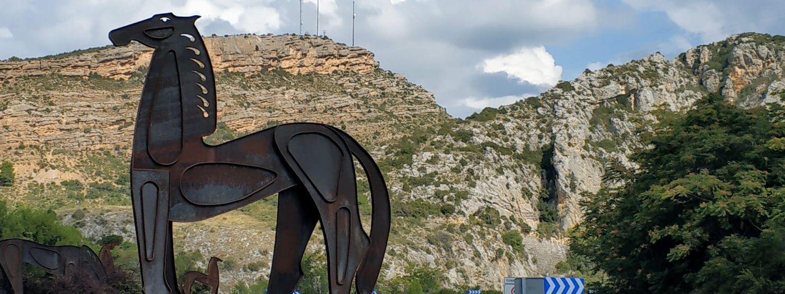 "Five Horses" Sculpture