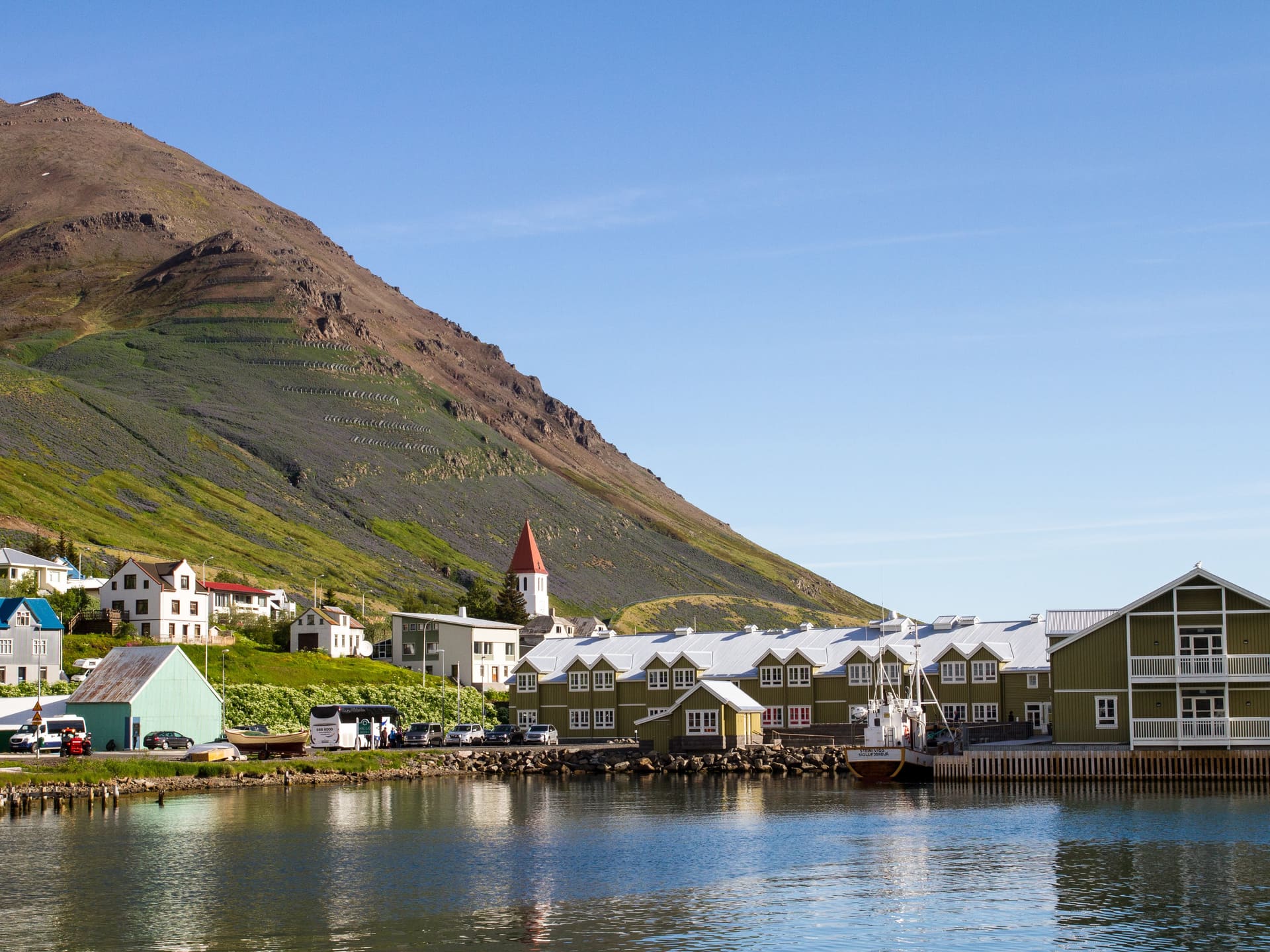 Siglufjordur town