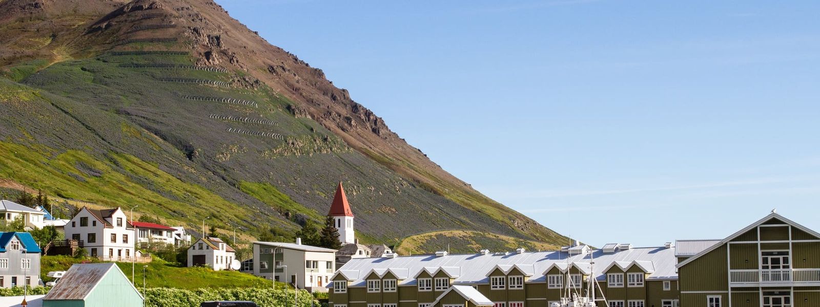 Siglufjordur town