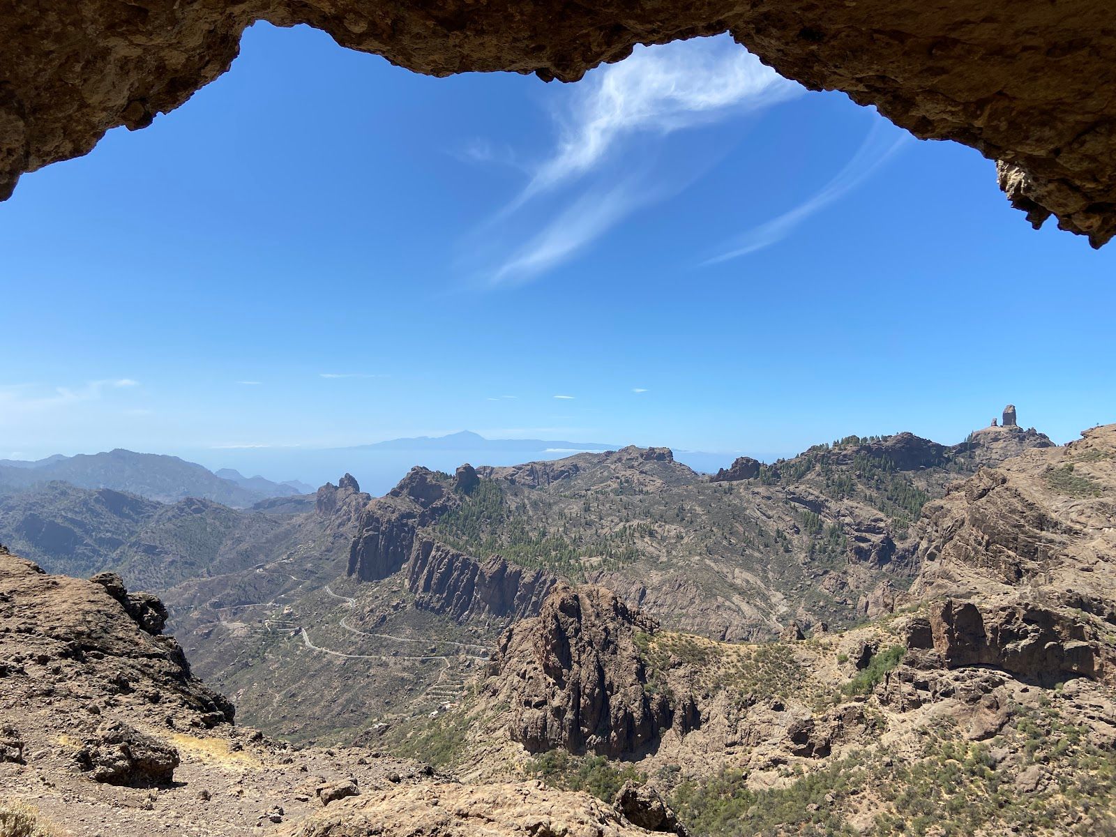 Ventana del Nublo Rock Window