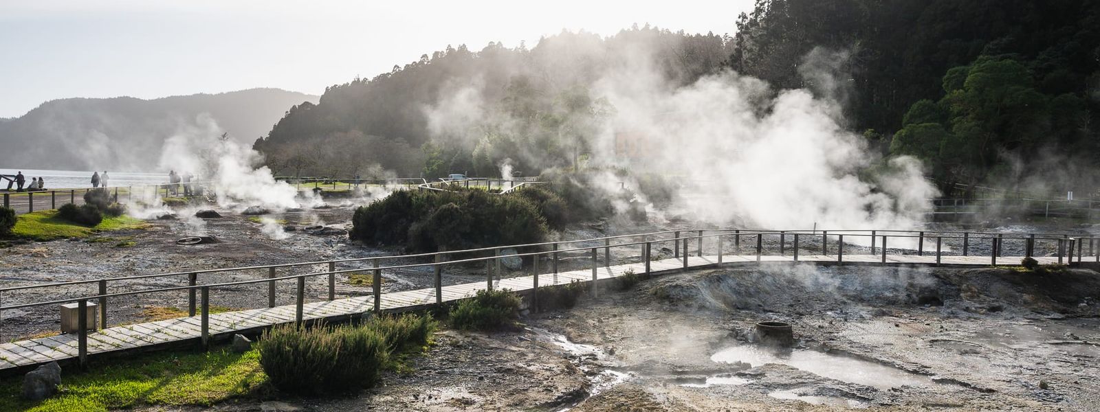 Fumaroles of Lagoa das Furnas