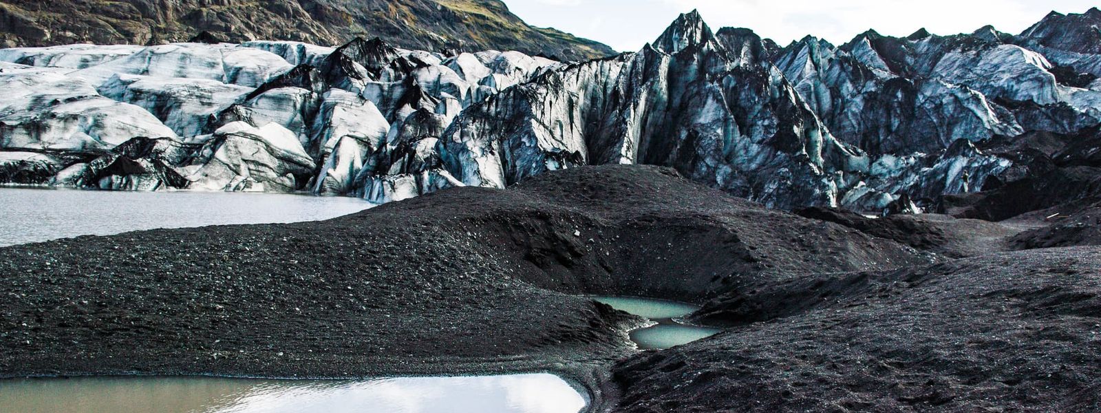 Souleheimajokull Glacier