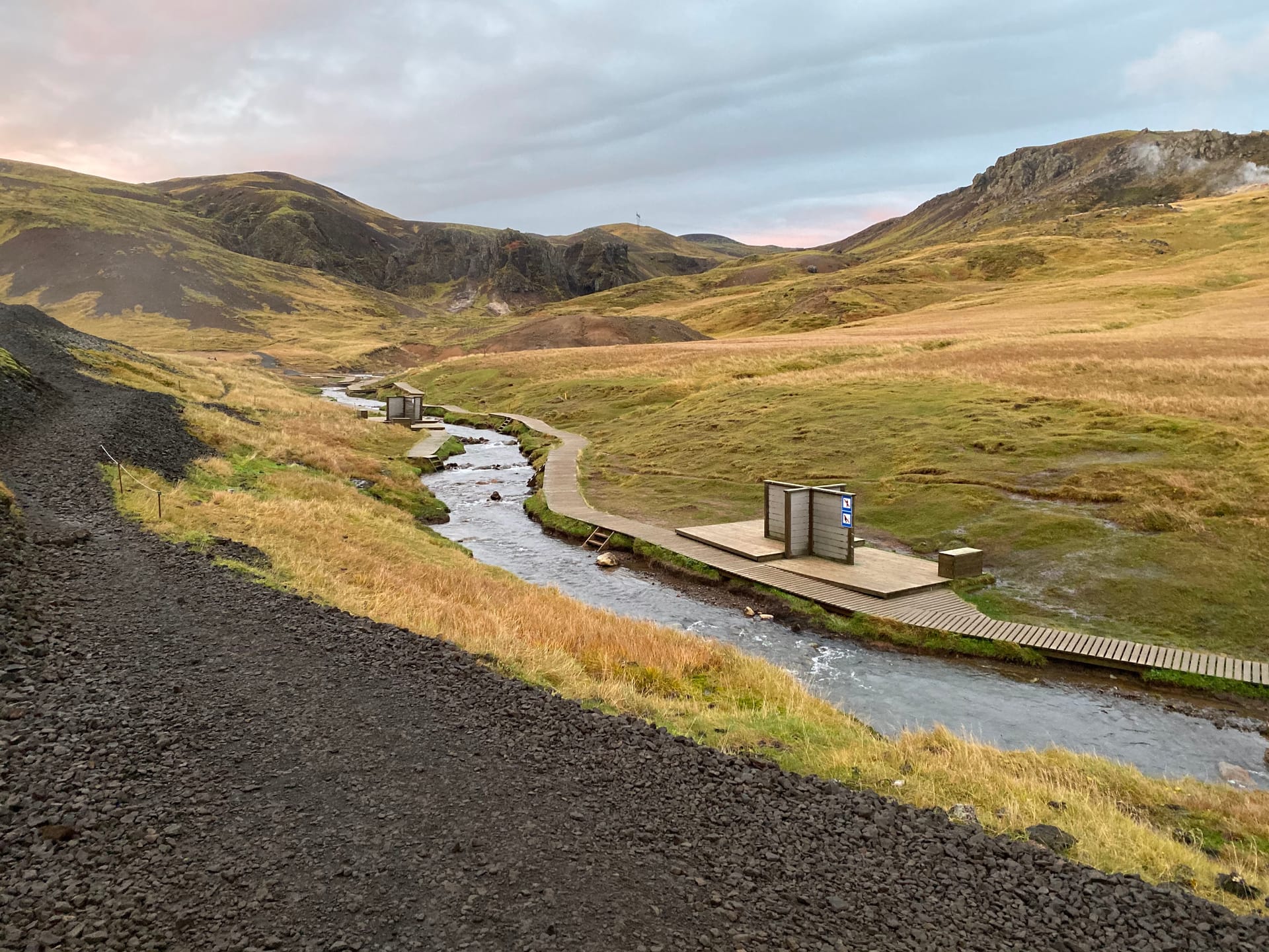 Reykjadalur Hot Spring Thermal River