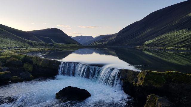 Holmsarfossar Waterfalls