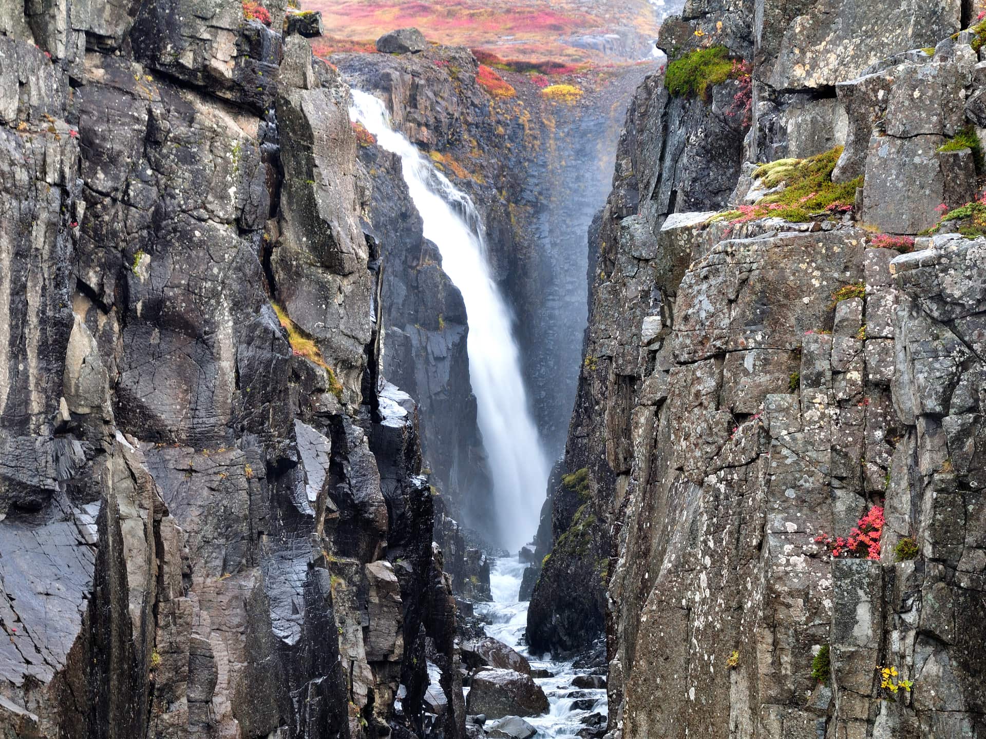 Godafoss (Bjarnarfjordur) Waterfall