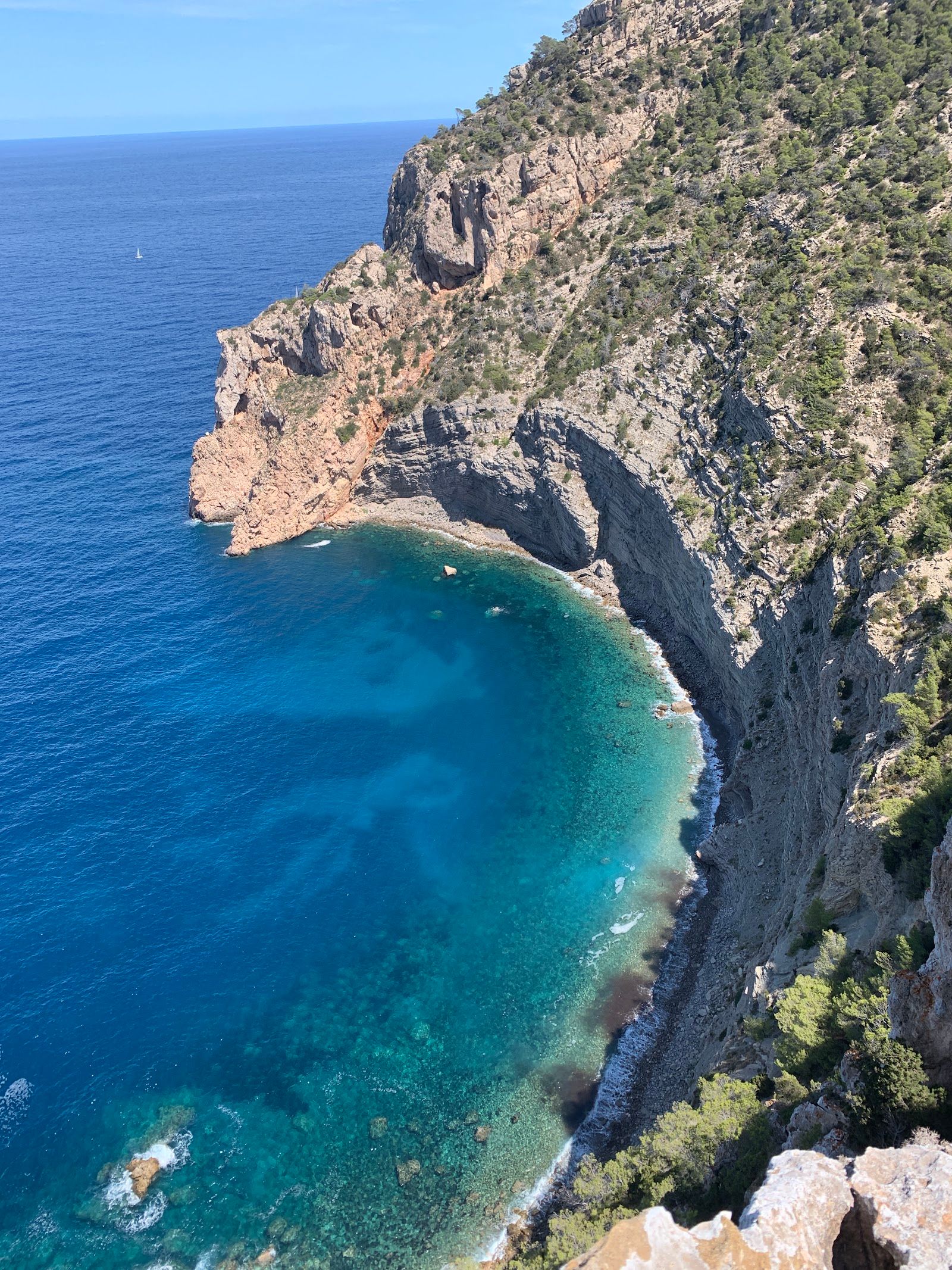 Ses Balandres Cove
