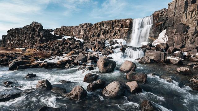 Водопад Эксараурфосс