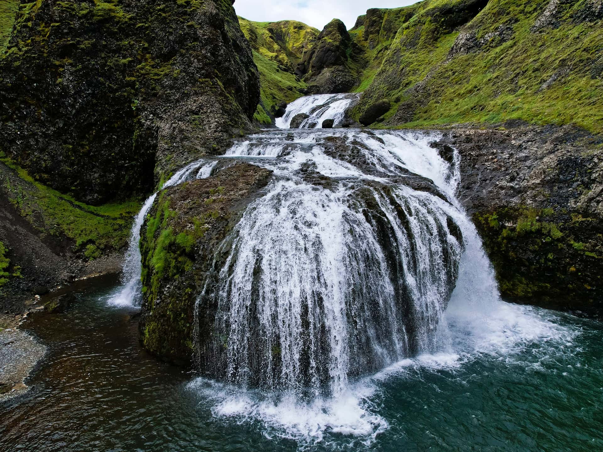 Stjornarfoss Waterfall