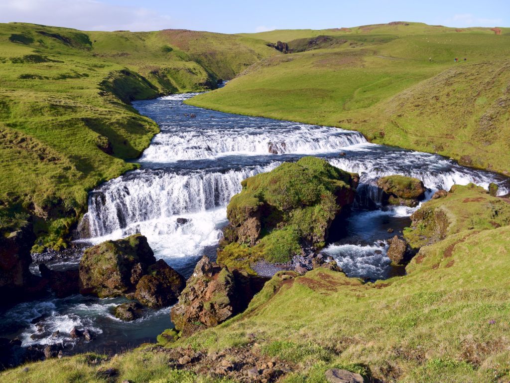 Hestavadsfoss Waterfall